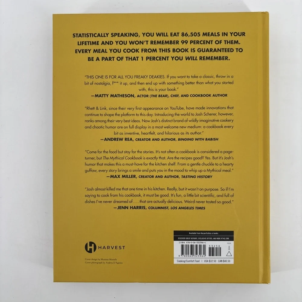 Mythical Cookbook 10 Simple Rules Cooking‎ Deliciously Josh Scherer Rhett Link